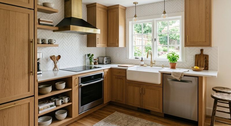 Cherry Cabinet Remodeling in Alpharetta, GA
